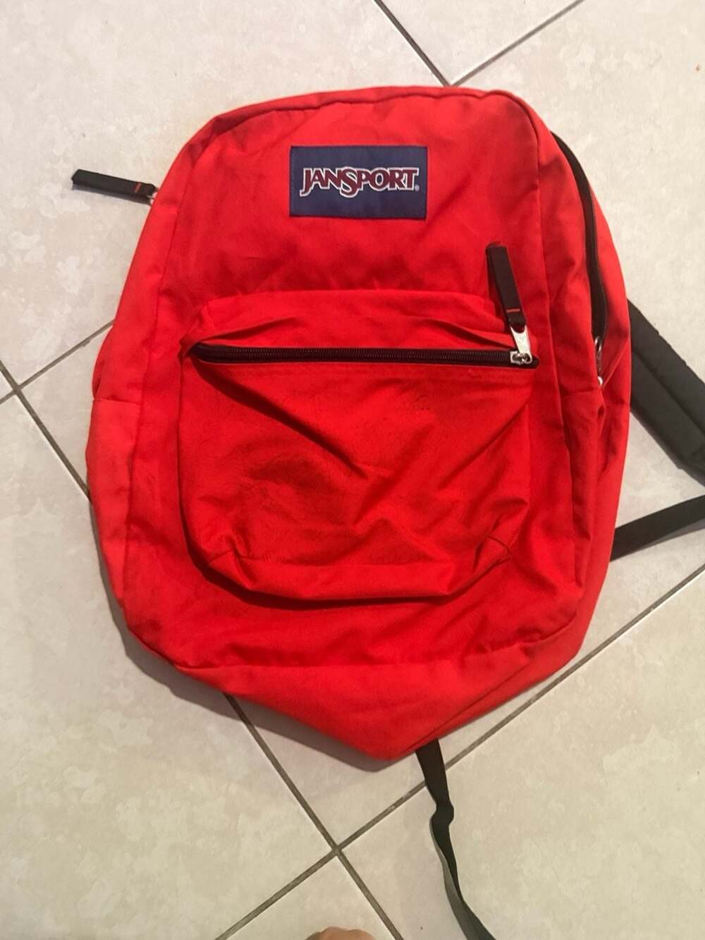 JanSport SuperBreak Classic Red School Backpack